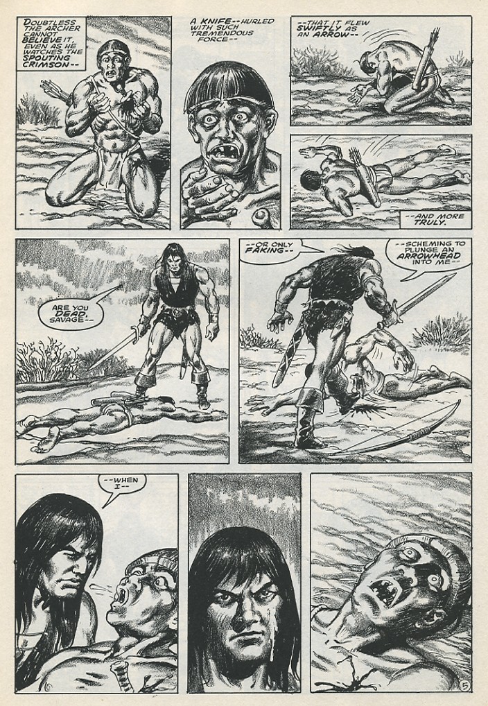 The Savage Sword Of Conan Issue #223 - Page 7