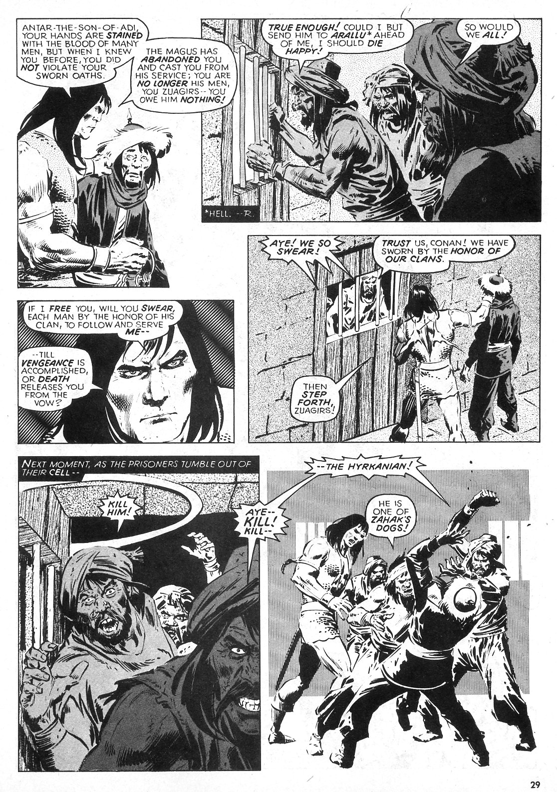 The Savage Sword Of Conan Issue #32 - Page 29