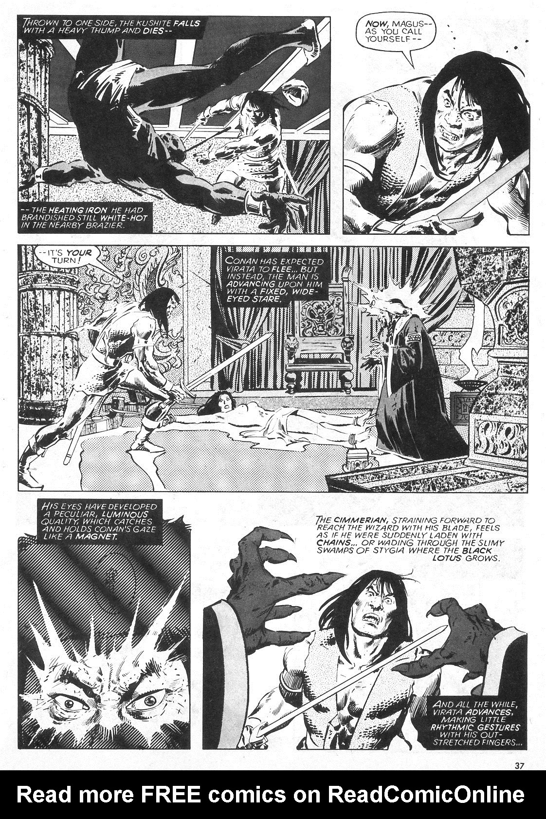 The Savage Sword Of Conan Issue #32 - Page 37