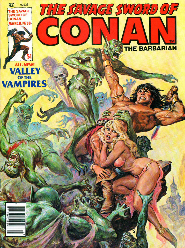 The Savage Sword Of Conan Issue #38 - Page 1