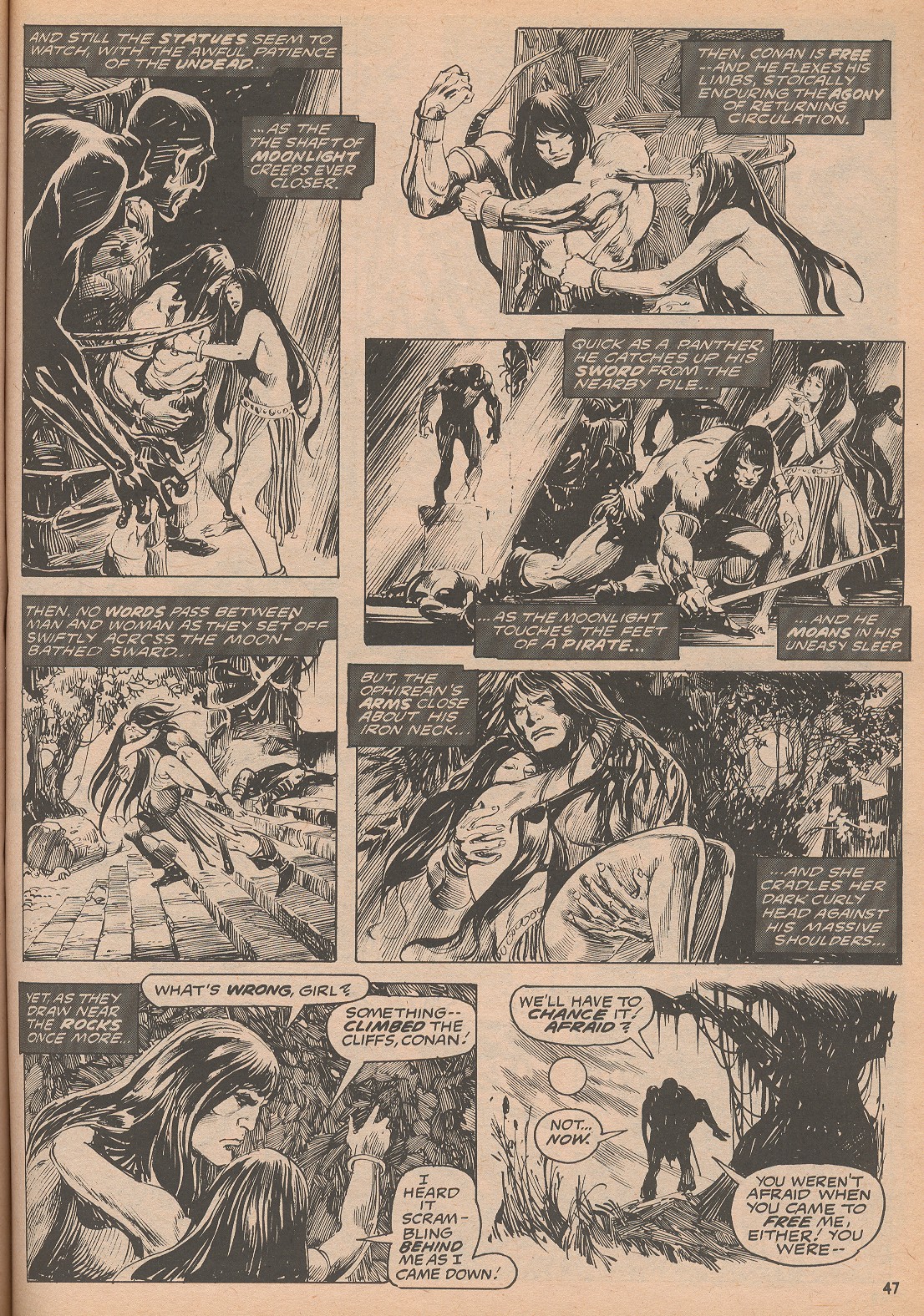 The Savage Sword Of Conan Issue #4 - Page 47