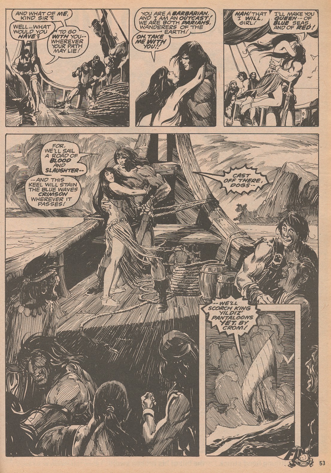 The Savage Sword Of Conan Issue #4 - Page 53