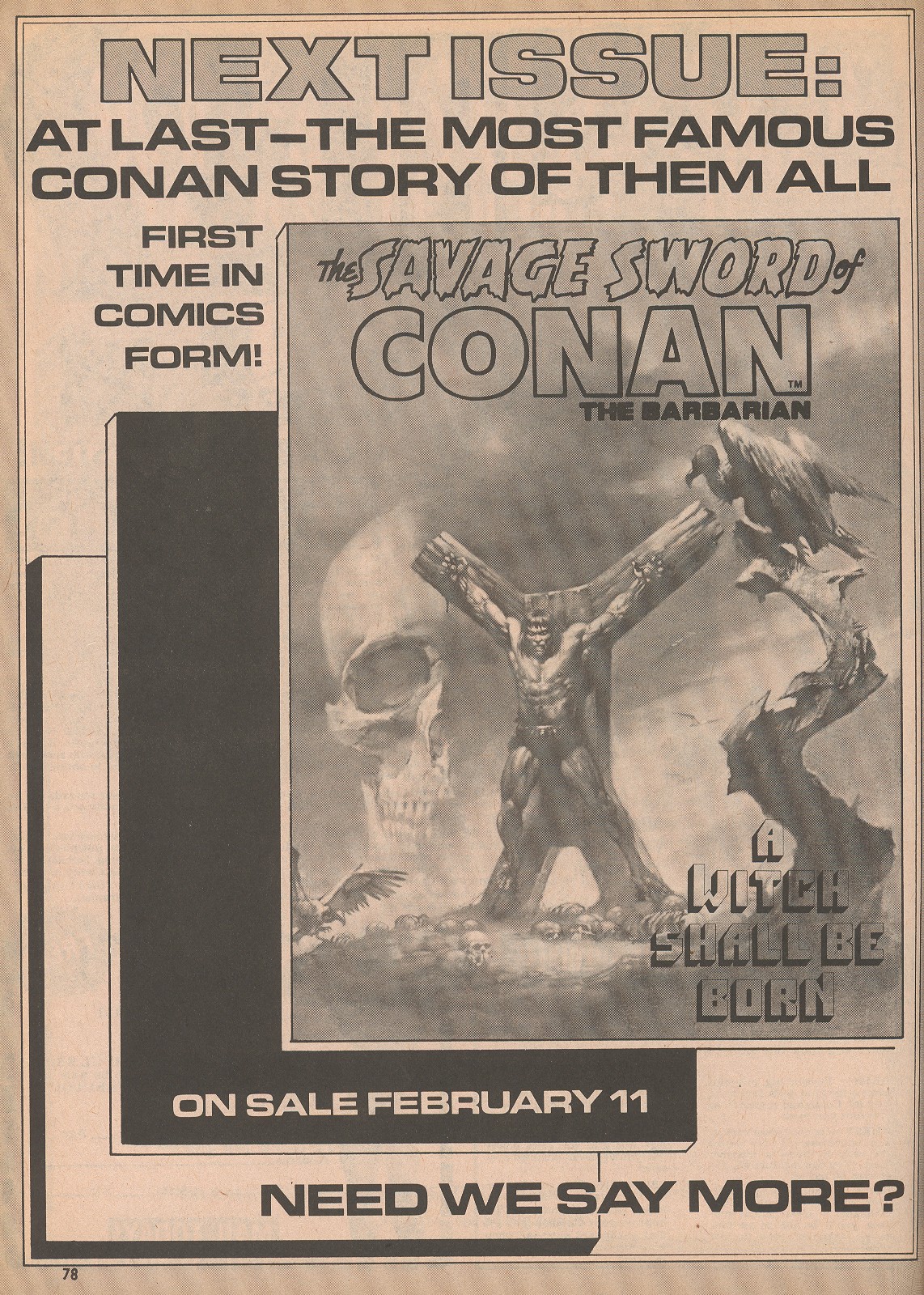 The Savage Sword Of Conan Issue #4 - Page 78