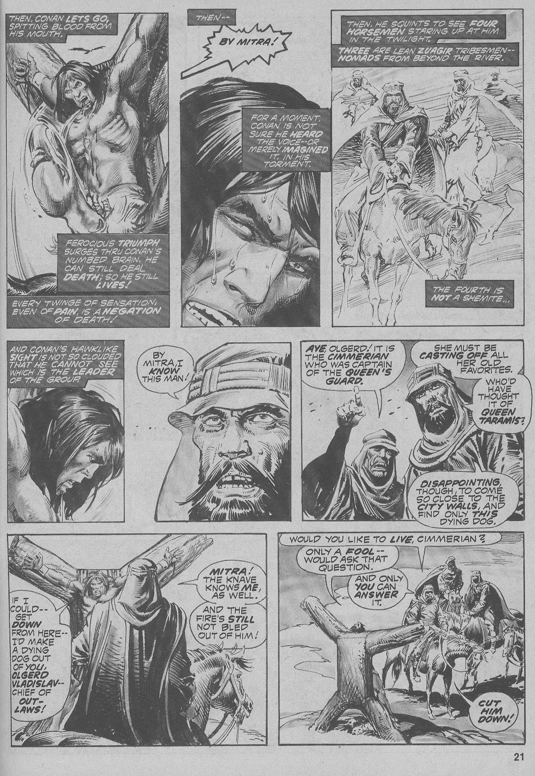 The Savage Sword Of Conan Issue #5 - Page 21