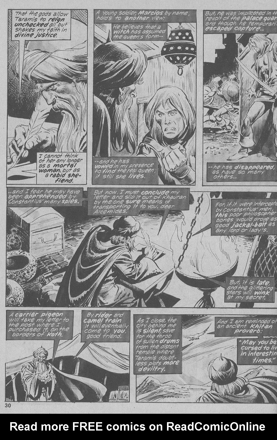 The Savage Sword Of Conan Issue #5 - Page 30