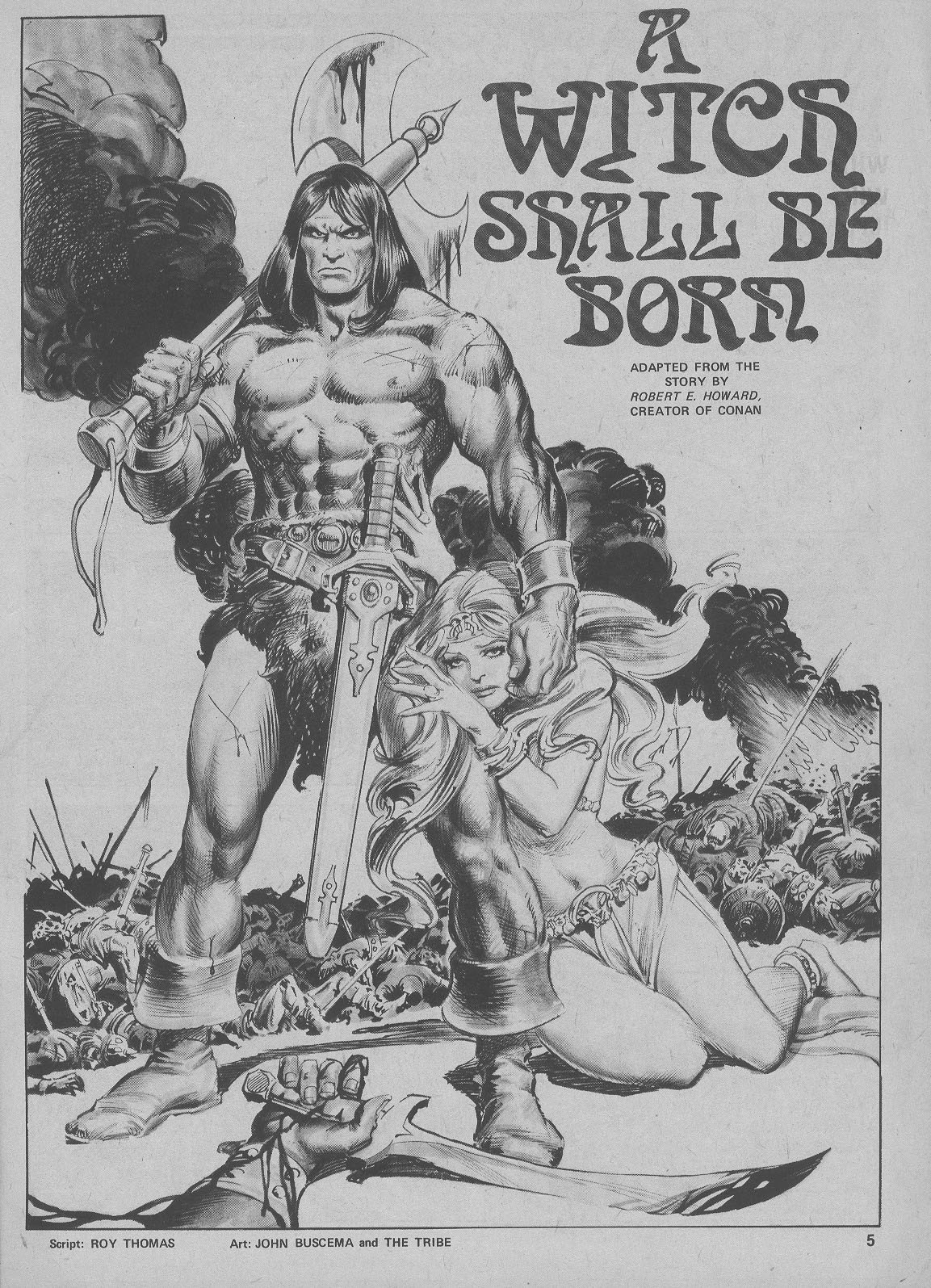 The Savage Sword Of Conan Issue #5 - Page 5