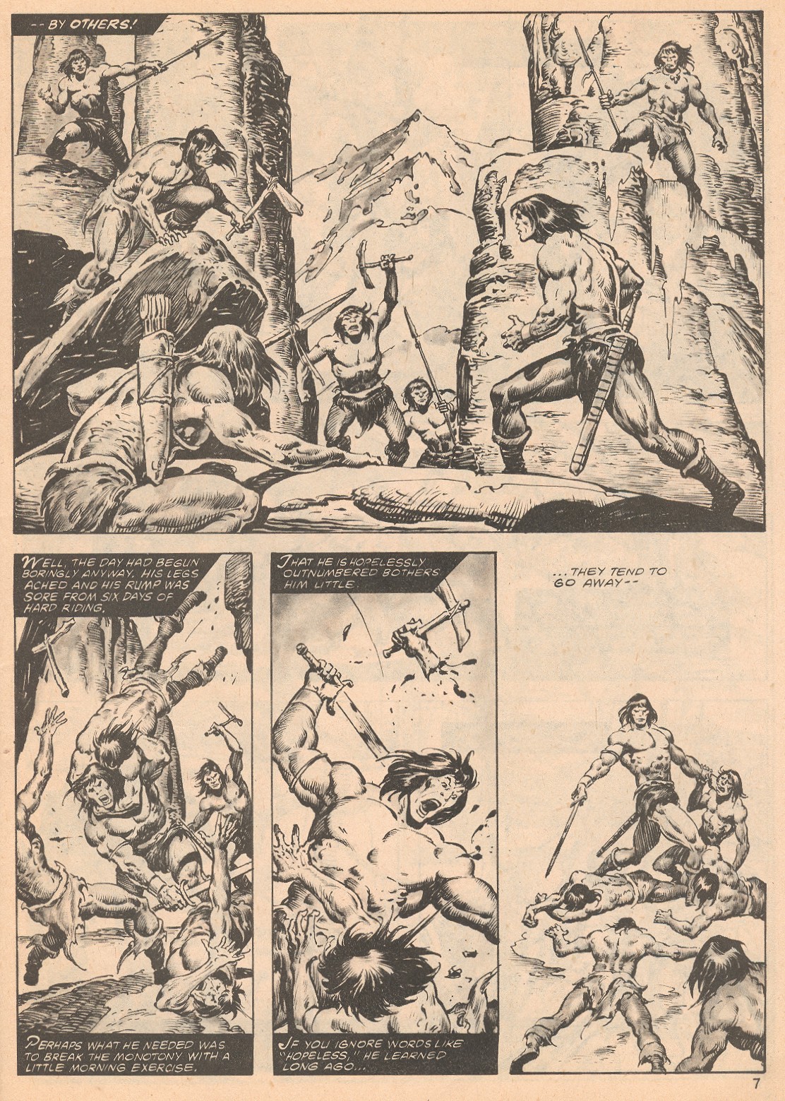 The Savage Sword Of Conan Issue #64 - Page 7