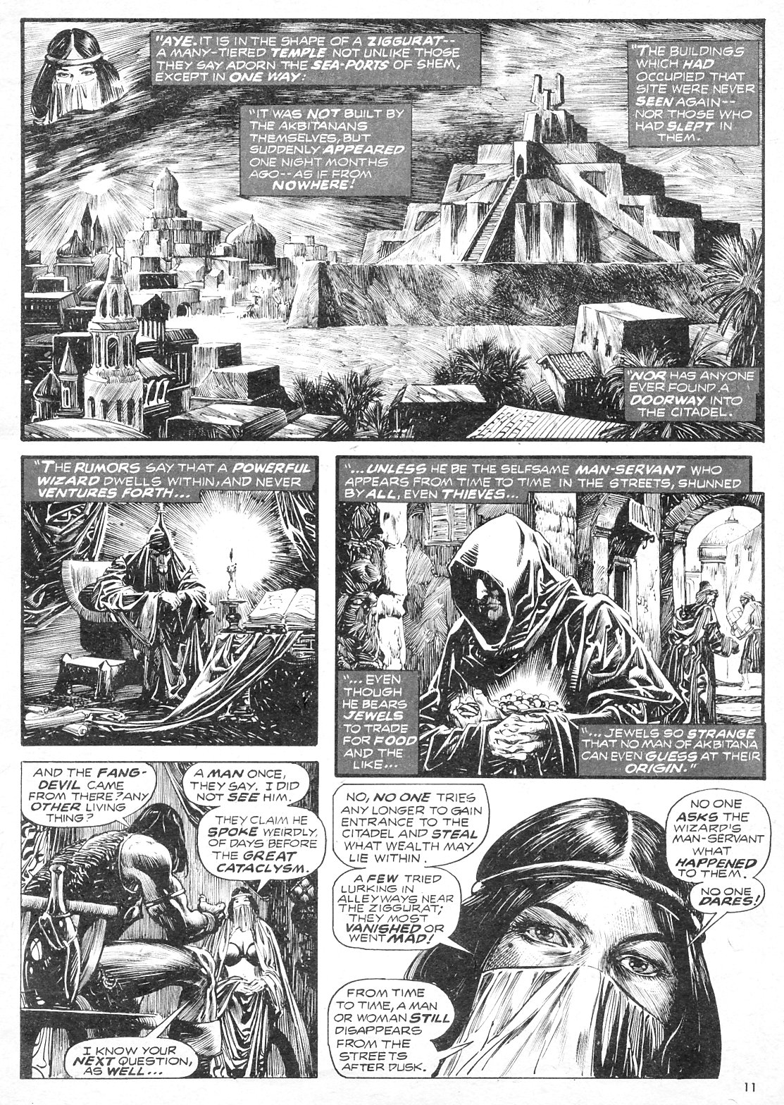 The Savage Sword Of Conan Issue #7 - Page 11
