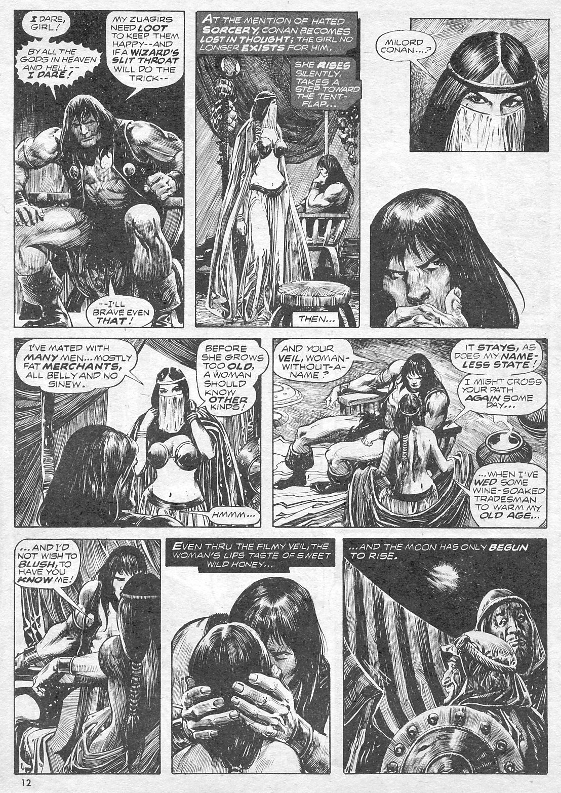 The Savage Sword Of Conan Issue #7 - Page 12
