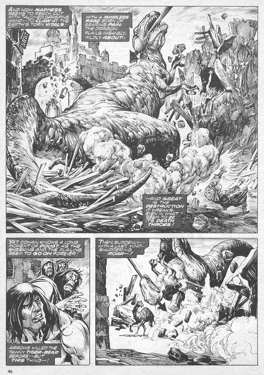 The Savage Sword Of Conan Issue #7 - Page 46