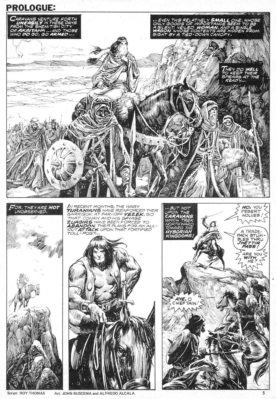 The Savage Sword Of Conan Issue #7 - Page 5
