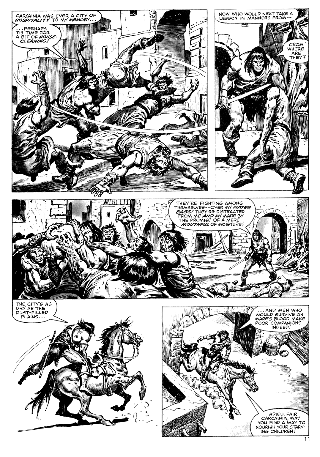 The Savage Sword Of Conan Issue #72 - Page 11