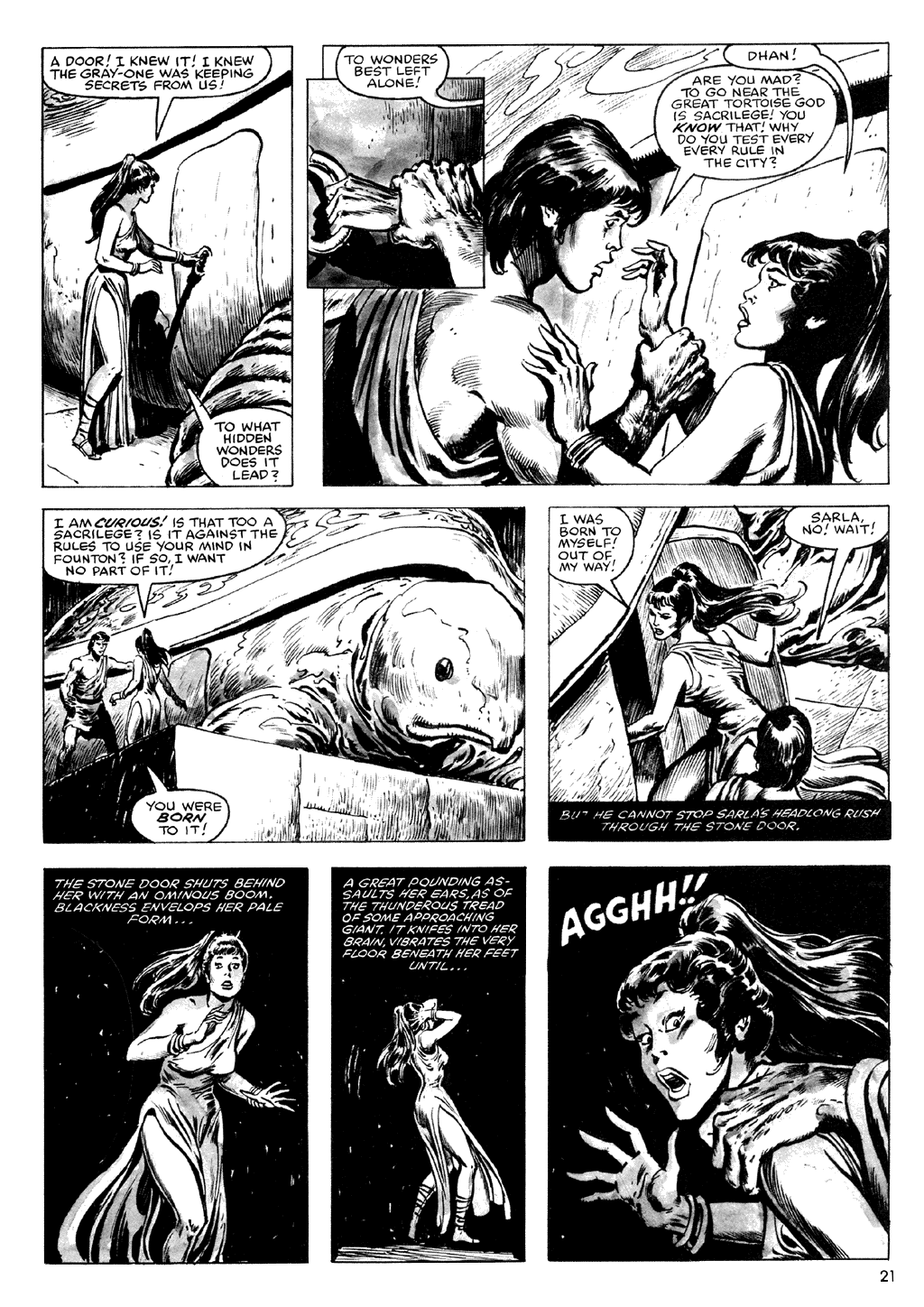 The Savage Sword Of Conan Issue #72 - Page 21