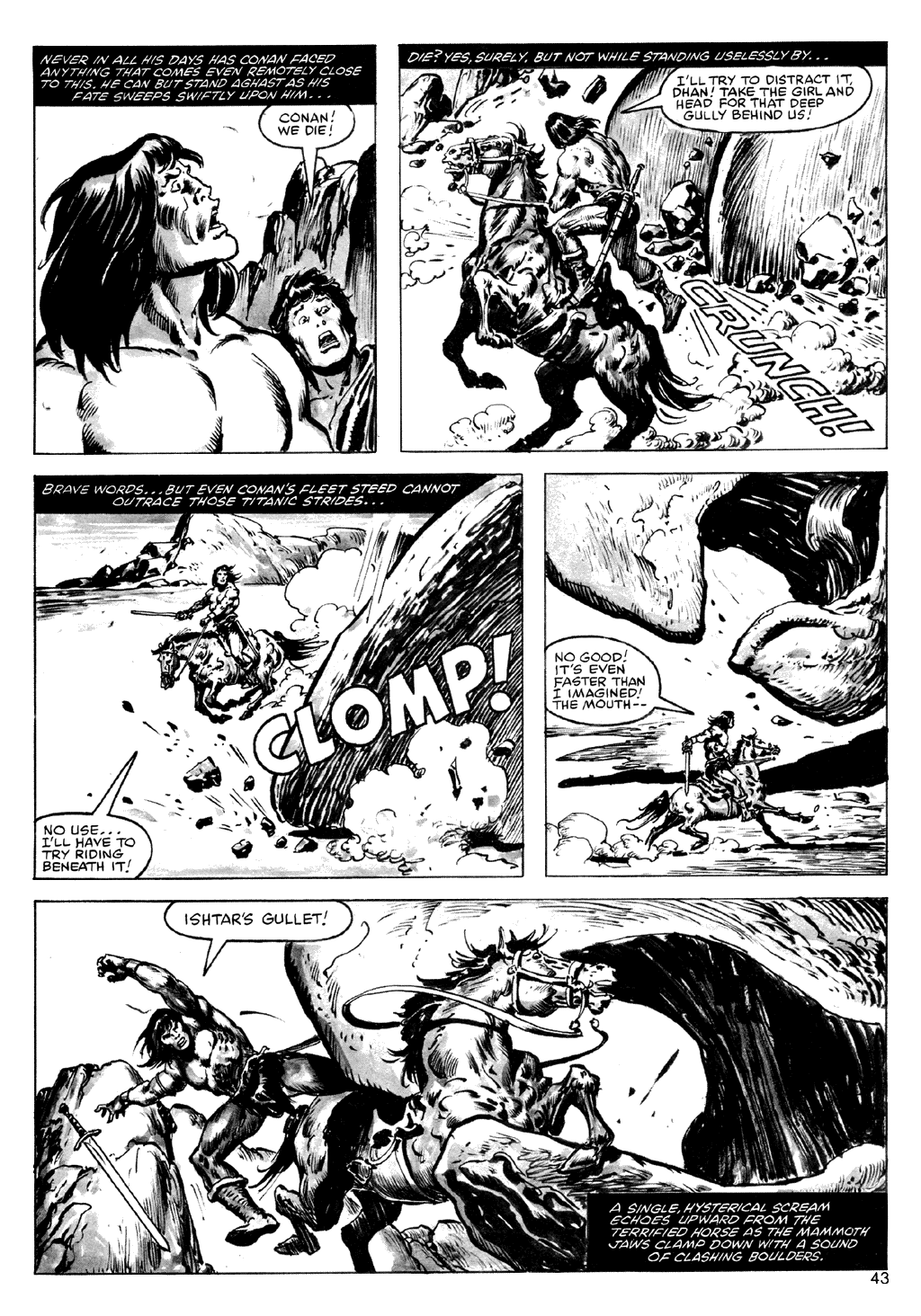 The Savage Sword Of Conan Issue #72 - Page 43