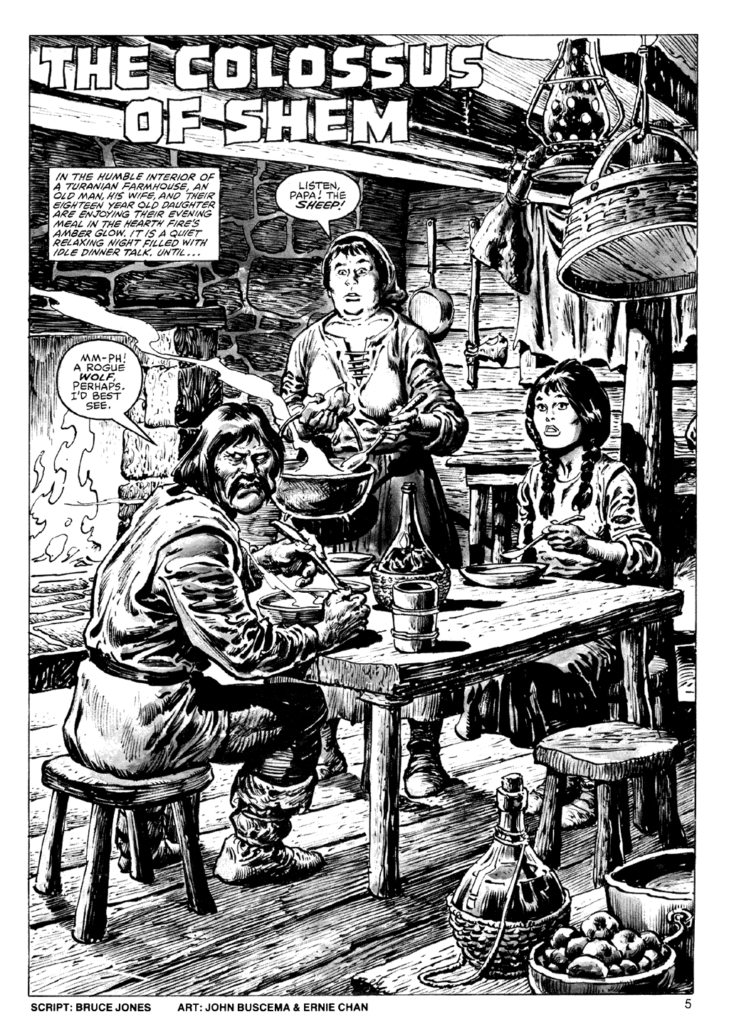 The Savage Sword Of Conan Issue #72 - Page 5
