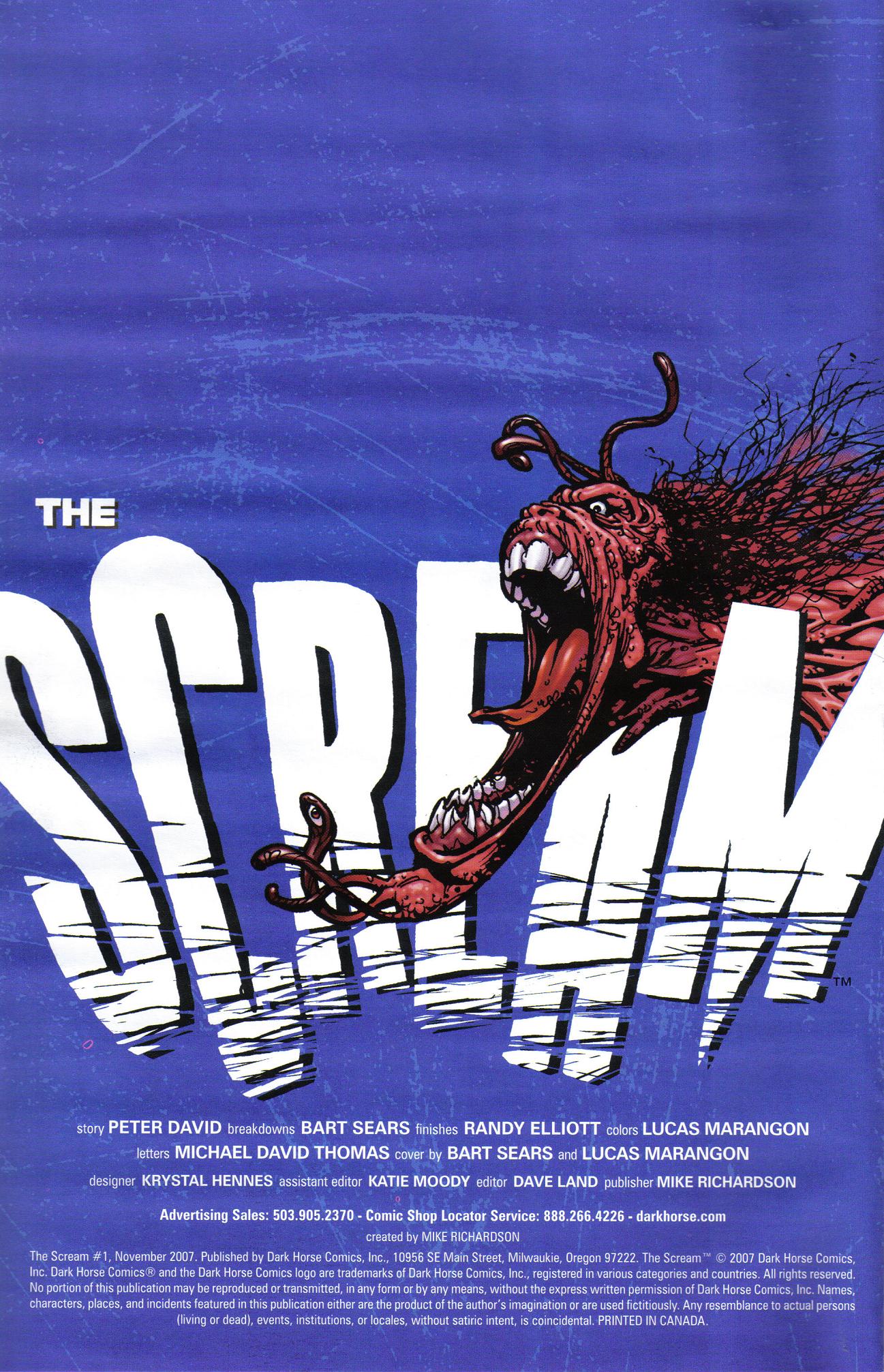 The Scream Issue #1 - Page 2