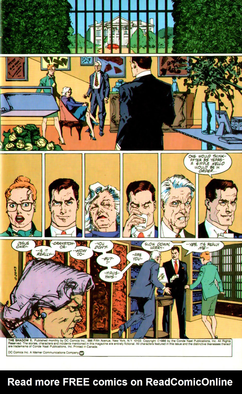 The Shadow (1986) Issue #2 - Page 2