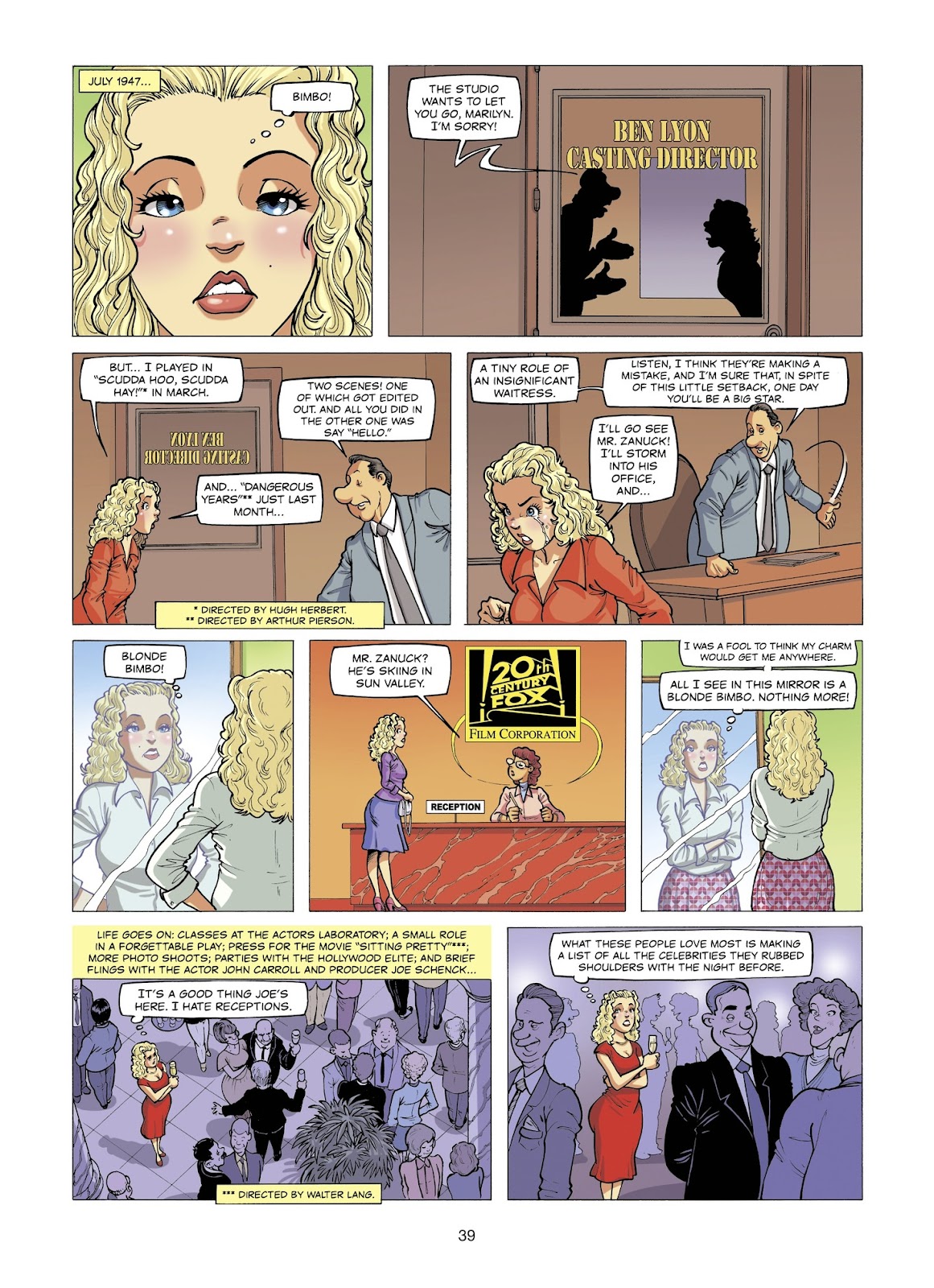 The Stars of History: Marilyn Monroe TPB - Page 39