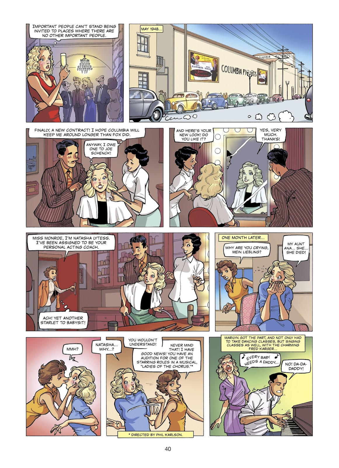 The Stars of History: Marilyn Monroe TPB - Page 40