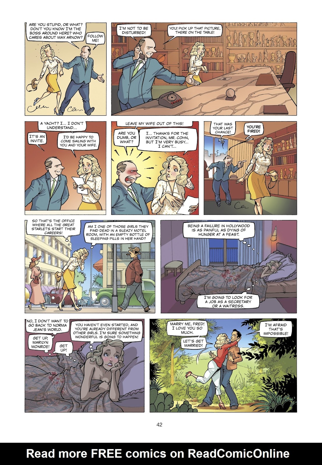 The Stars of History: Marilyn Monroe TPB - Page 42