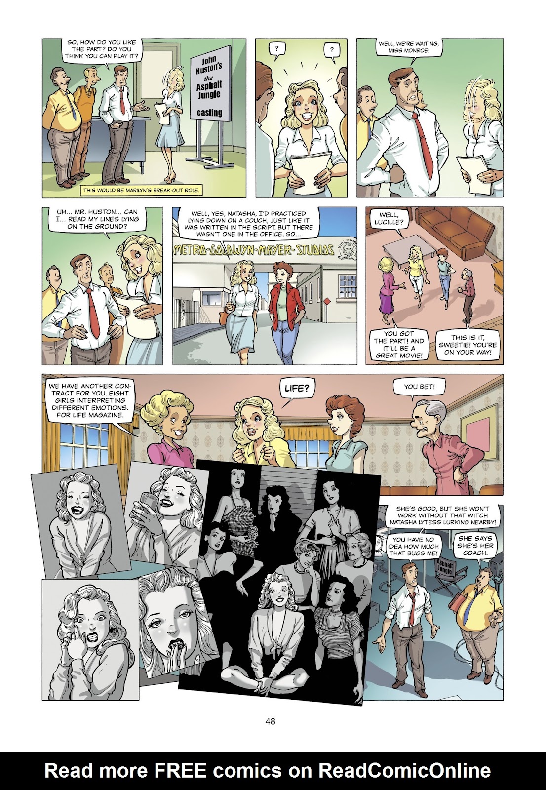The Stars of History: Marilyn Monroe TPB - Page 48