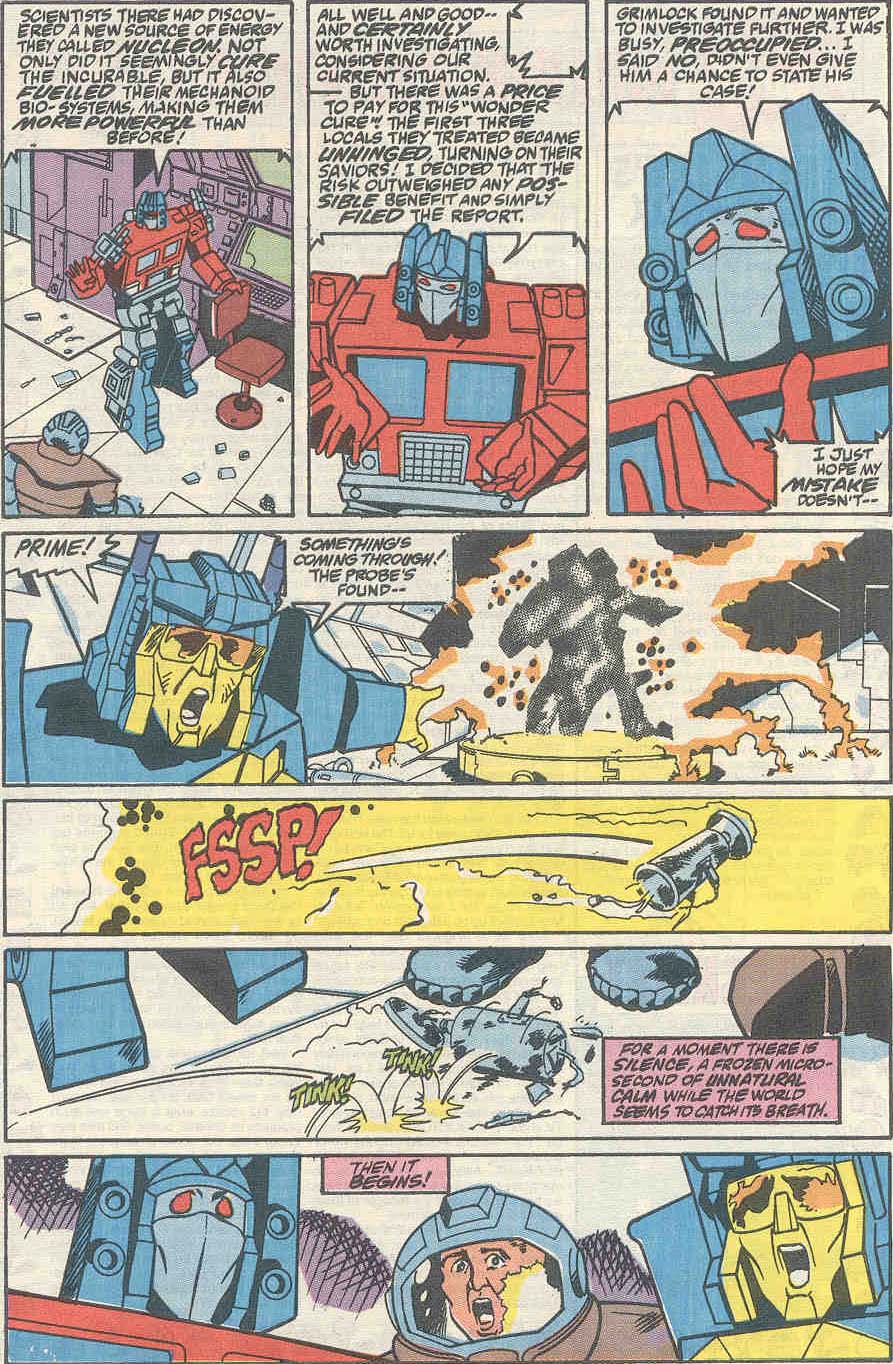 The Transformers (1984) Issue #69 - Page 20