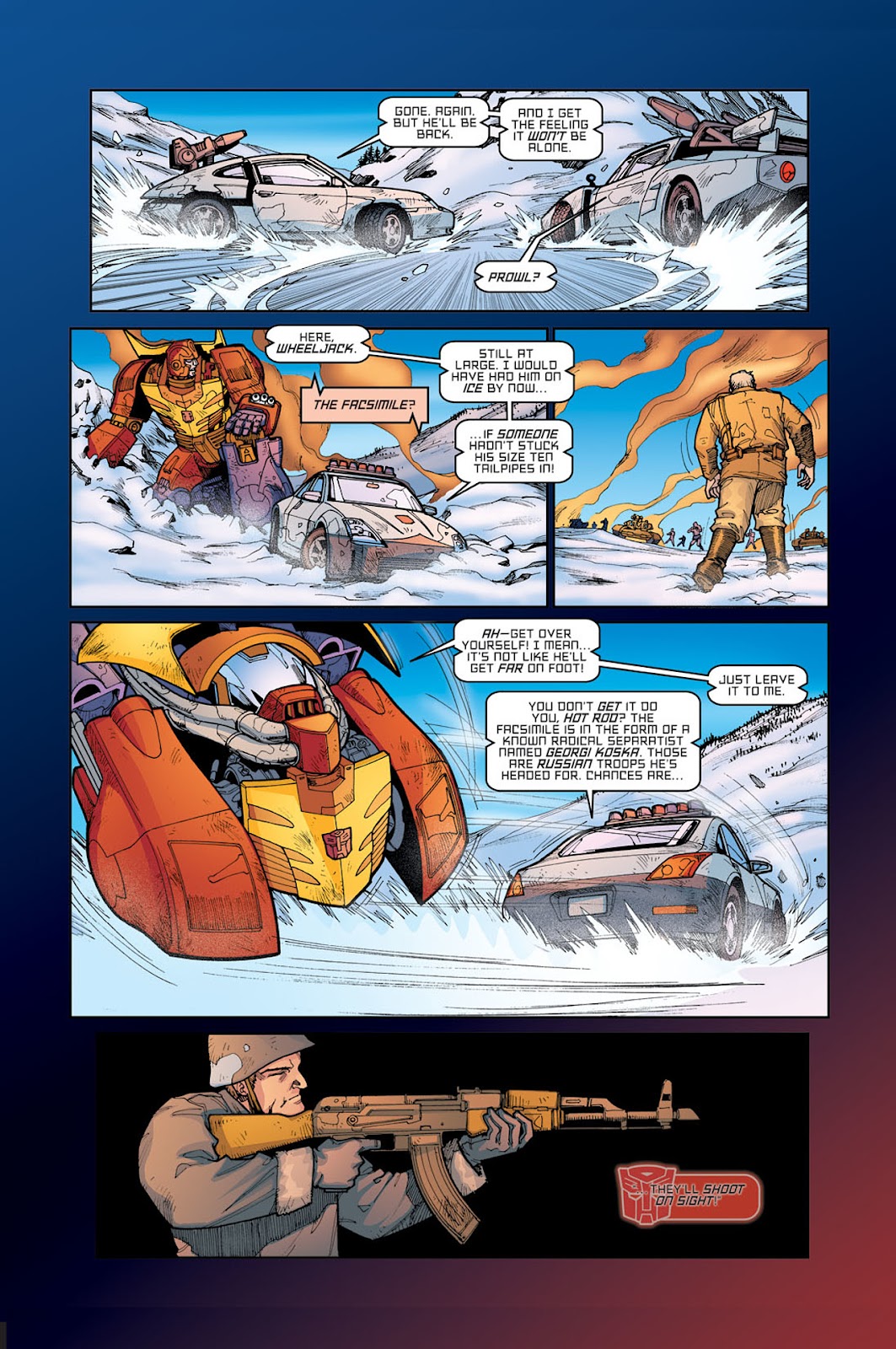 The Transformers: Escalation Issue #5 - Page 13