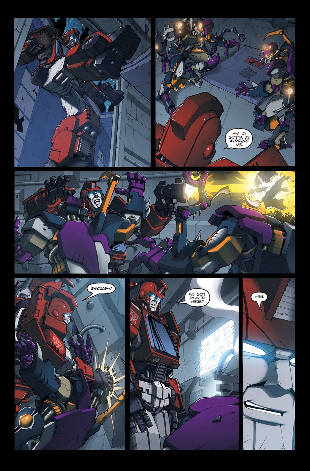 The Transformers: Ironhide Issue #4 - Page 9