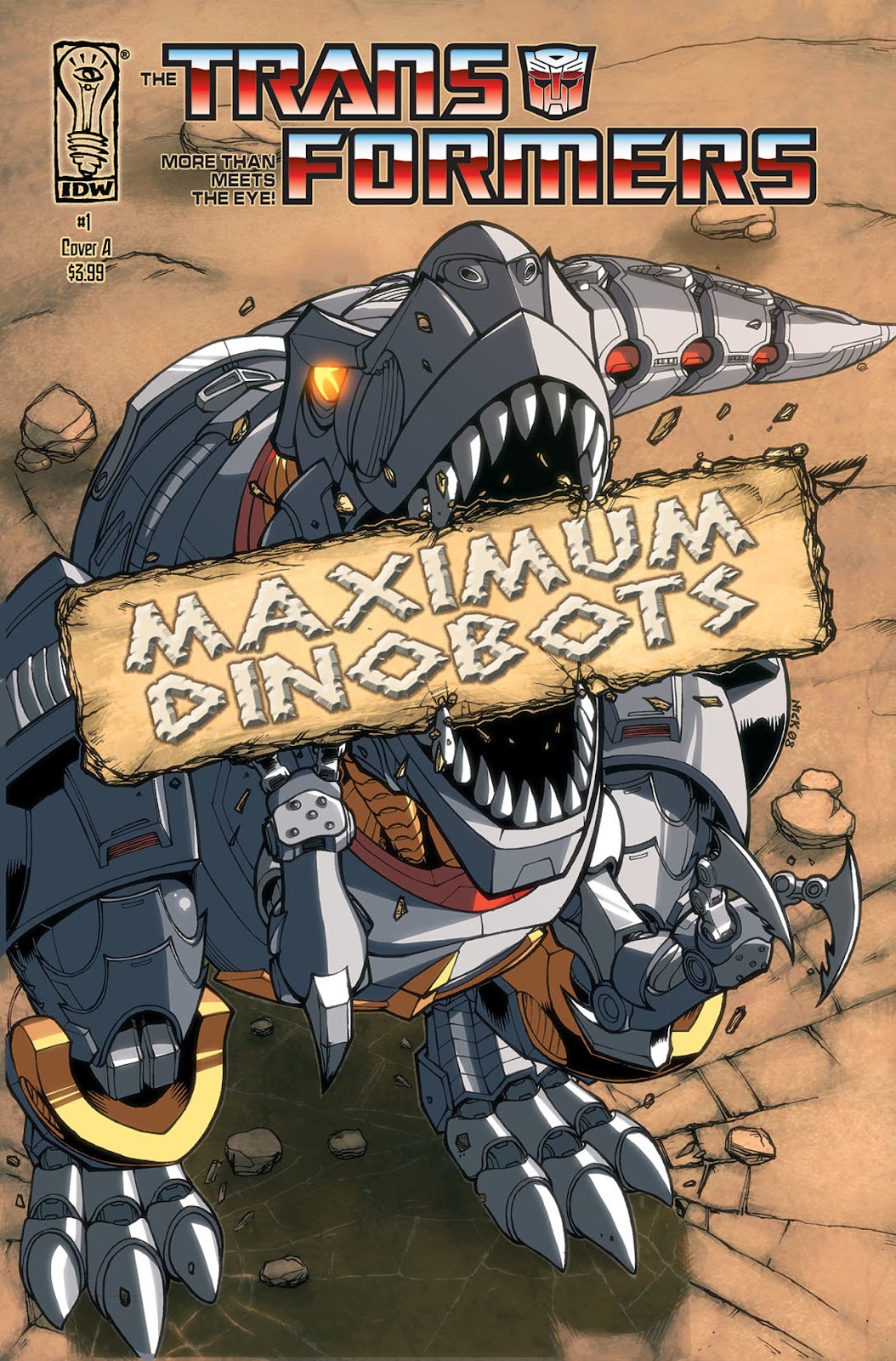 The Transformers: Maximum Dinobots Issue #1 - Page 1