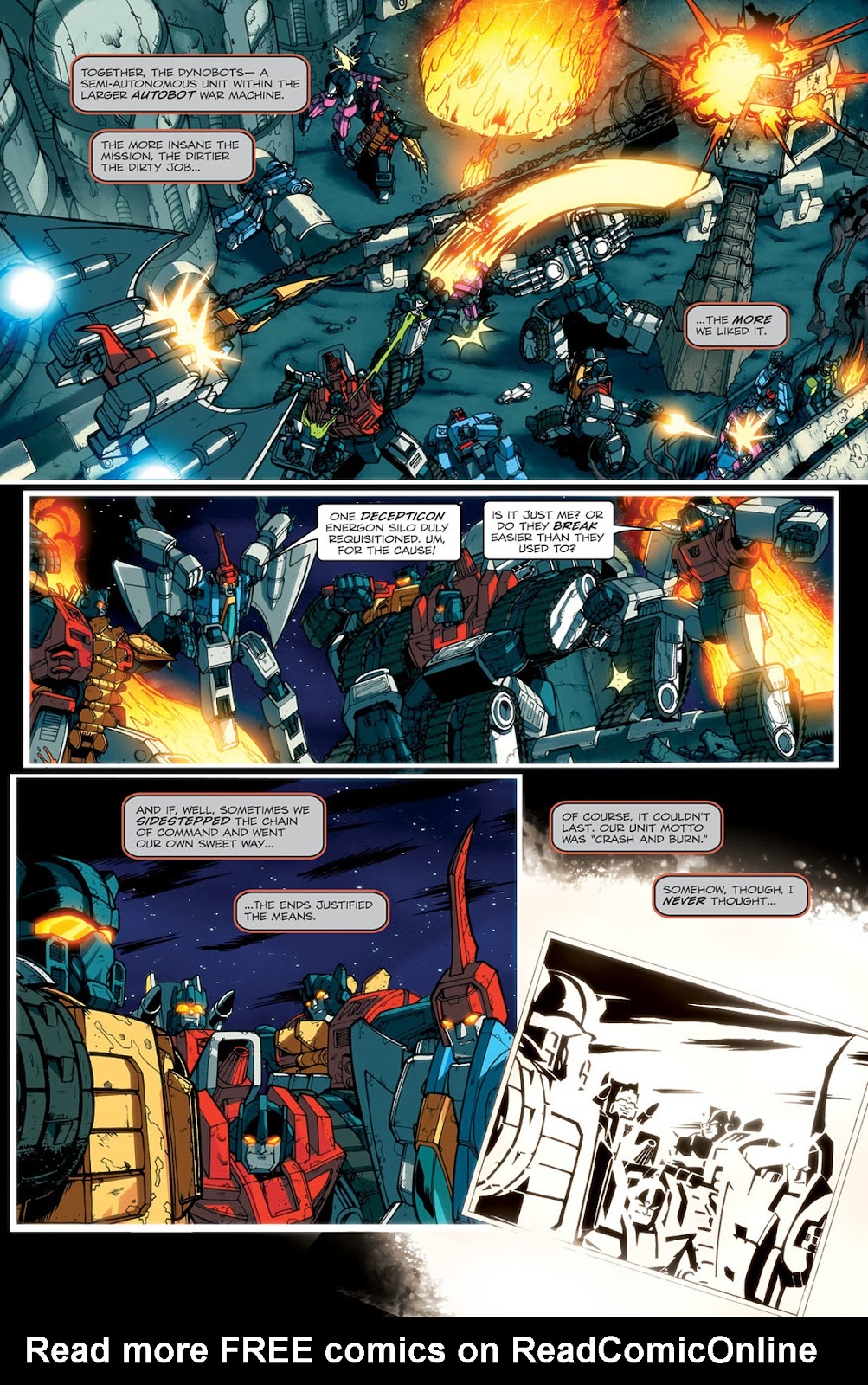 The Transformers: Maximum Dinobots Issue #1 - Page 6