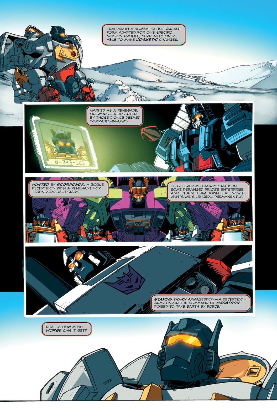 The Transformers: Maximum Dinobots Issue #1 - Page 8