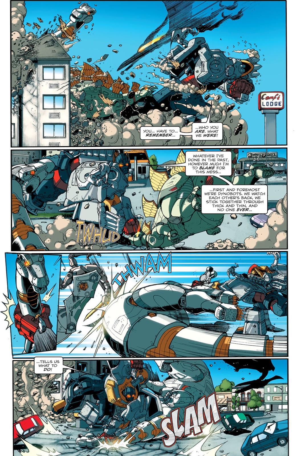 The Transformers: Maximum Dinobots Issue #2 - Page 15