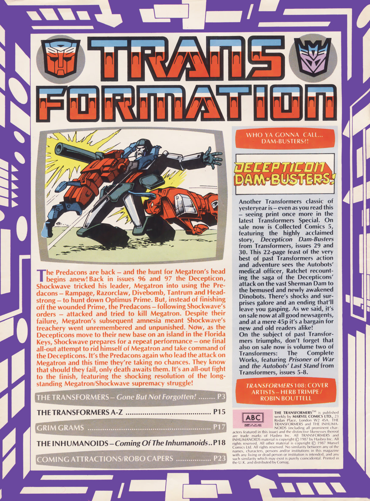 The Transformers (UK) Issue #108 - Page 2