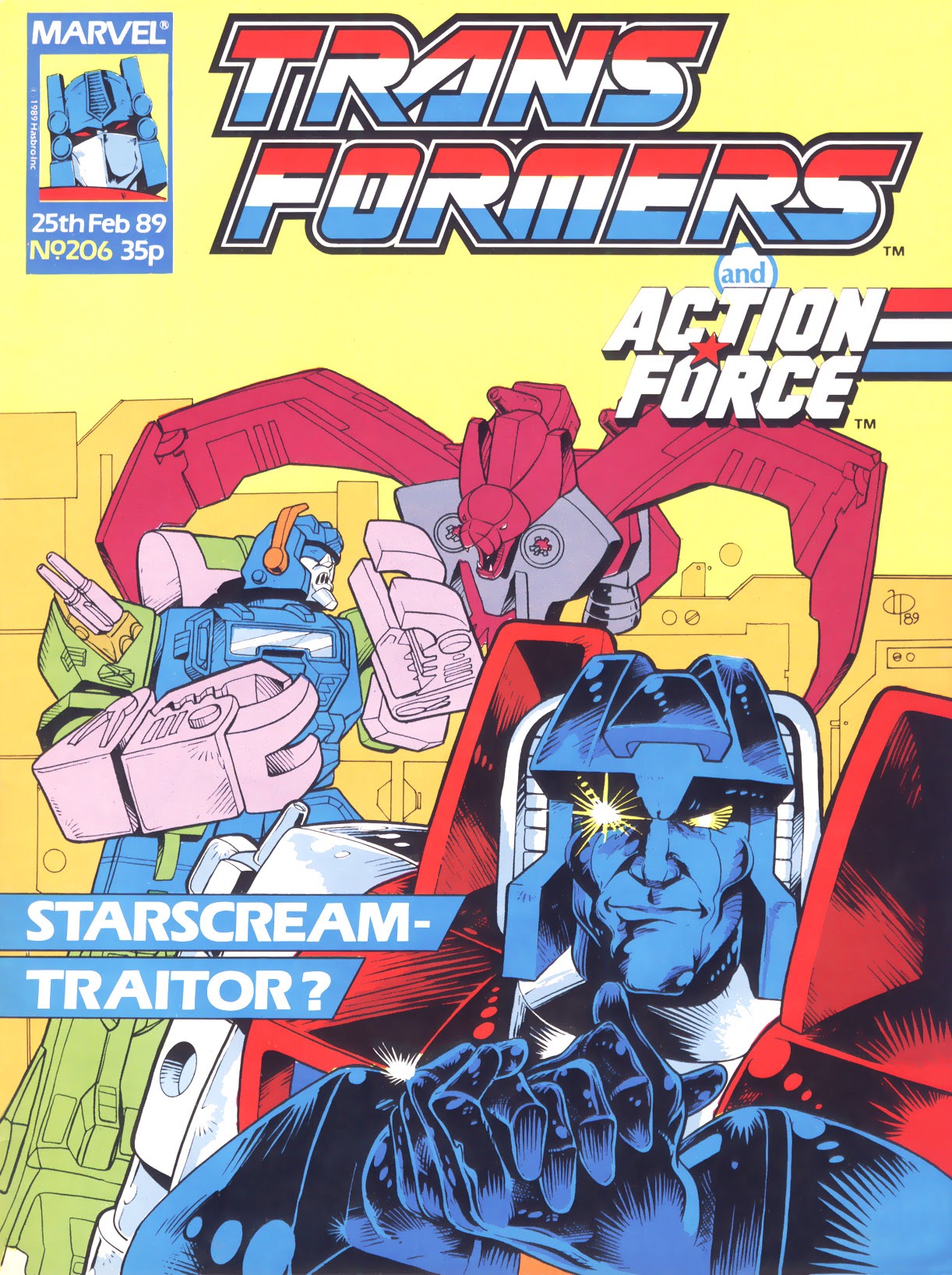 The Transformers (UK) Issue #206 - Page 1