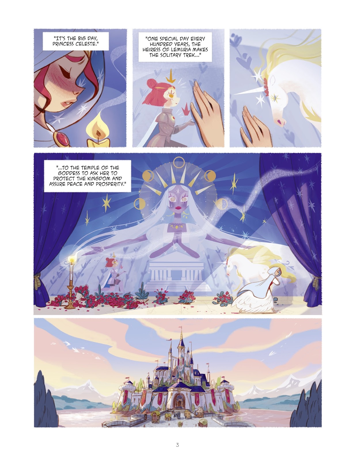 The Unicorn Legacy: Call of the Goddess TPB - Page 3