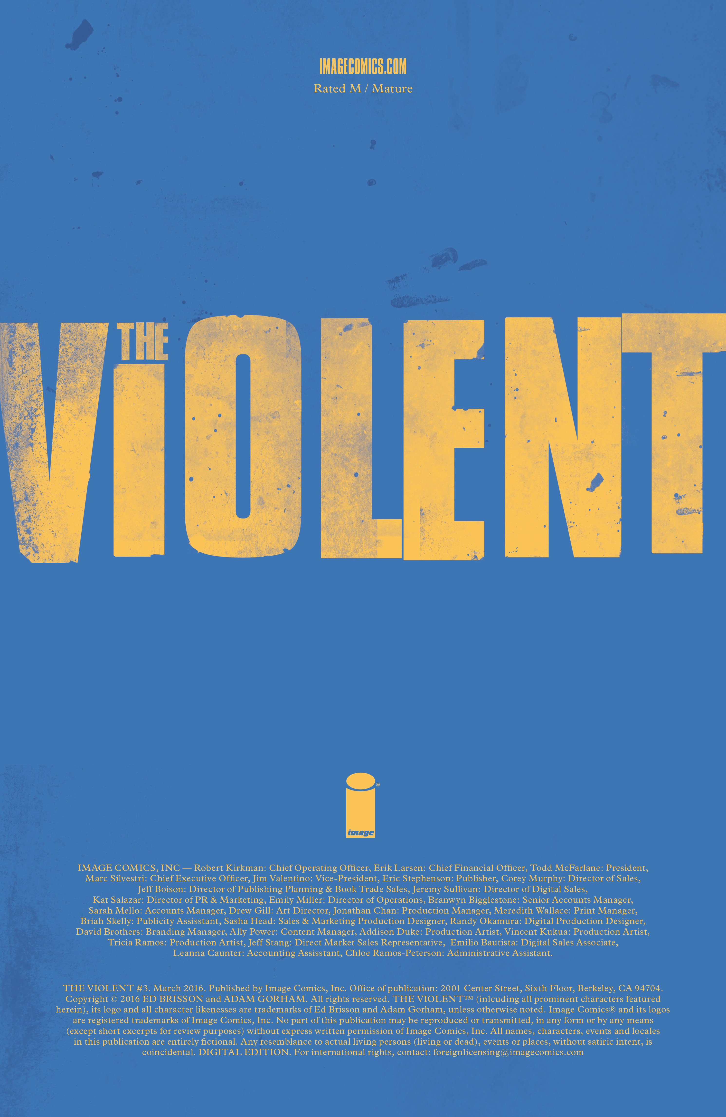The Violent Issue #3 - Page 32