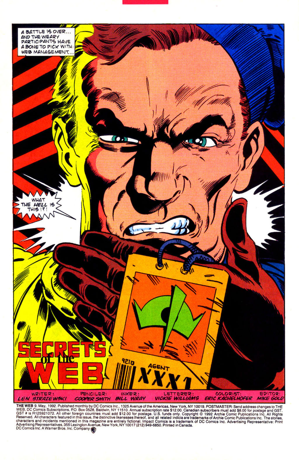 The Web (1991) Issue #9 - Page 2