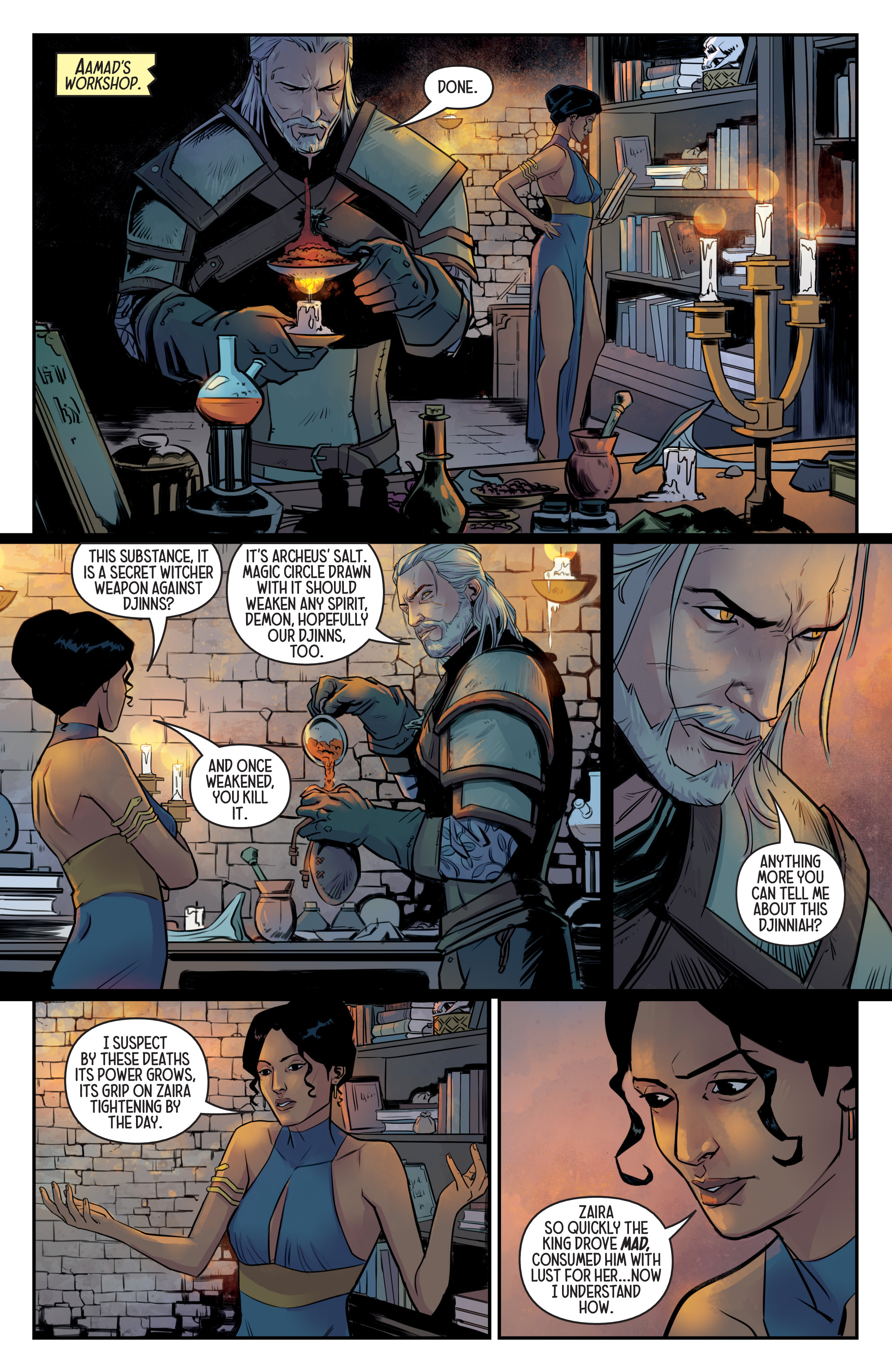 The Witcher: Of Flesh and Flame _TPB - Page 70