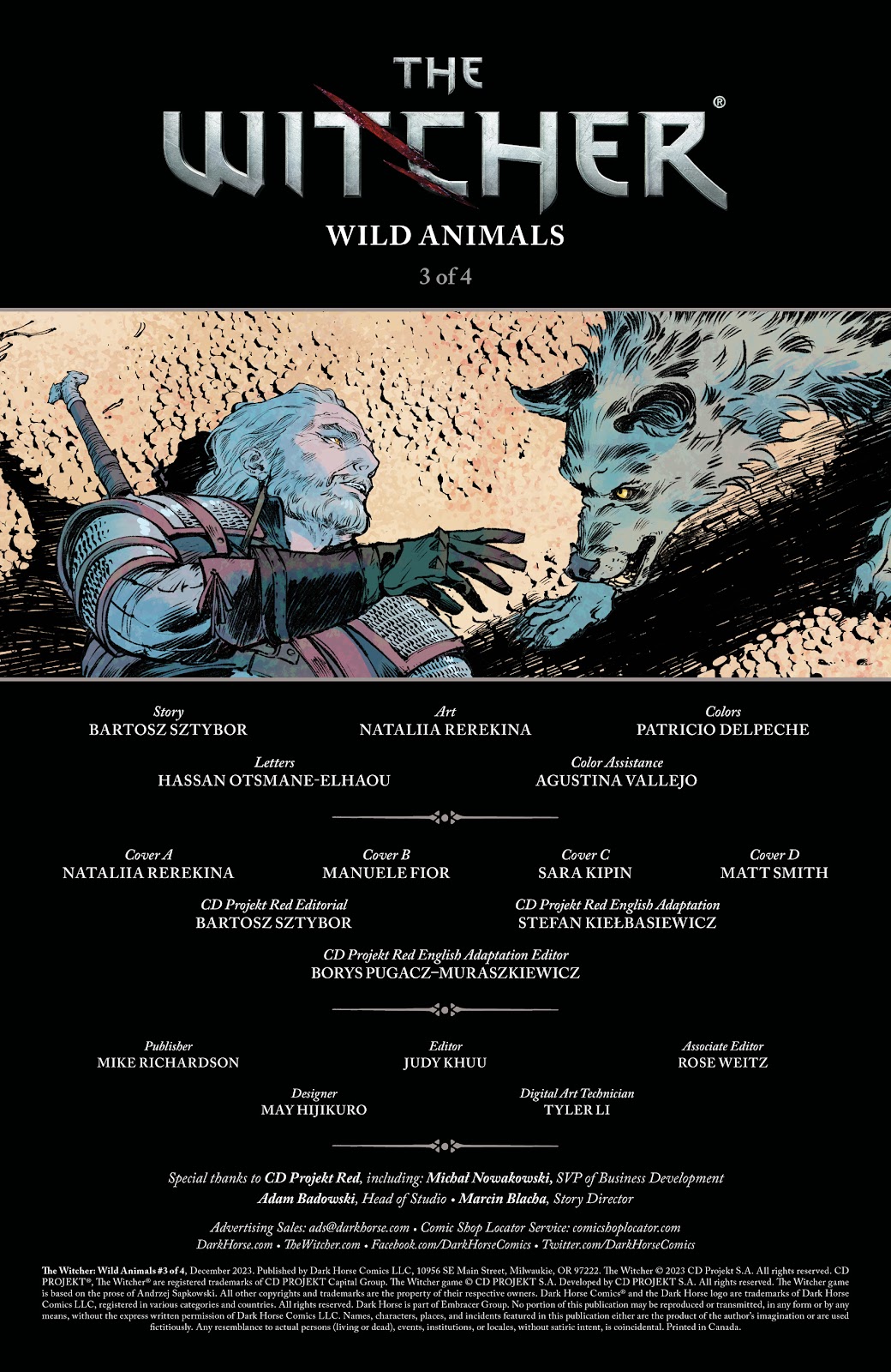 The Witcher: Wild Animals Issue #3 - Page 2