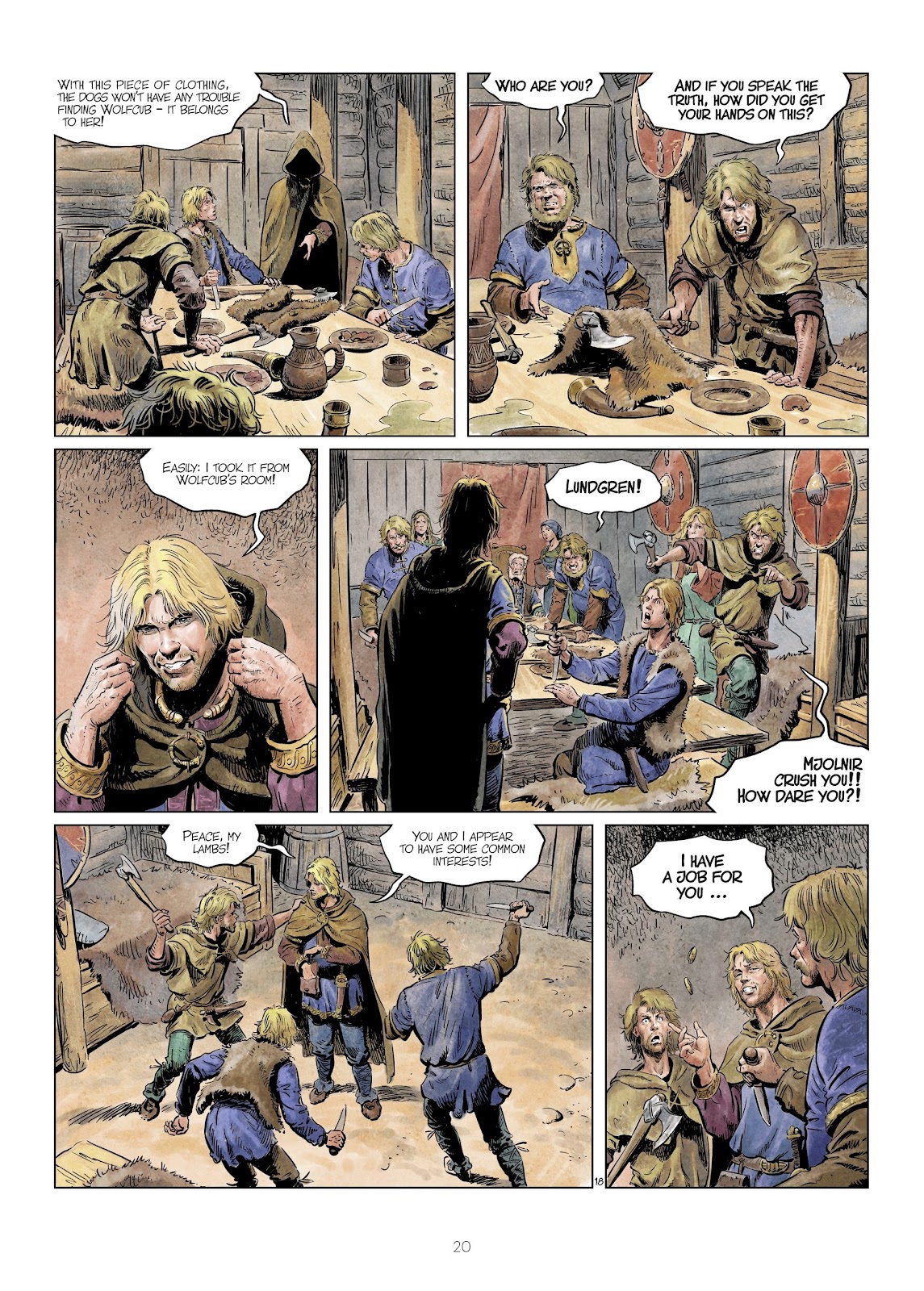 The World of Thorgal: Wolfcub Issue #4 - Page 22