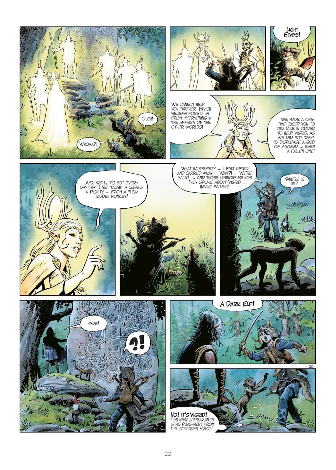 The World of Thorgal: Wolfcub Issue #7 - Page 24