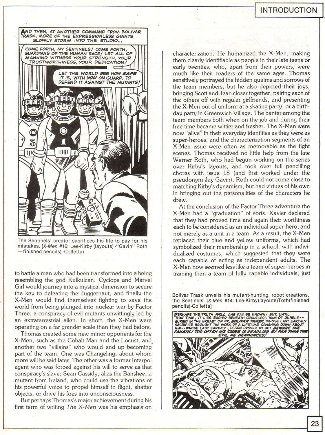 The X-Men Companion Issue #1 - Page 23