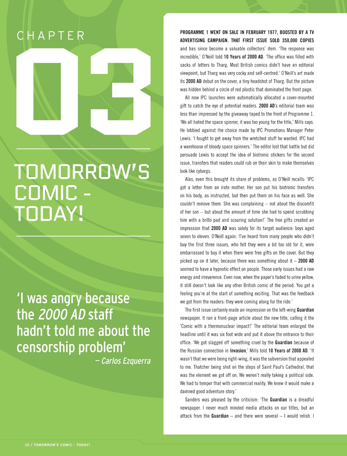 Thrill-Power Overload: Forty Years of 2000 AD: Revised, Updated and Expanded! TPB_(Part_1) - Page 29