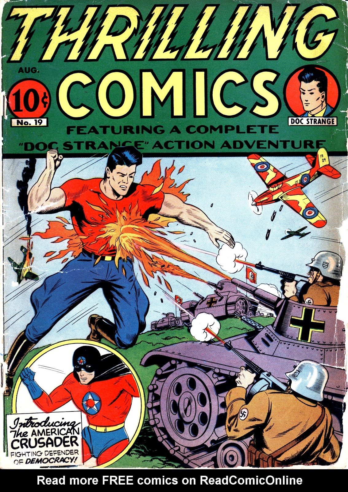 Thrilling Comics (1940) Issue #19 - Page 1