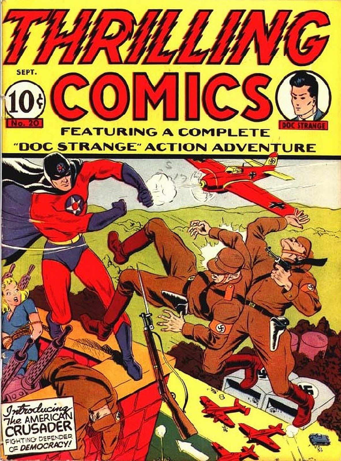 Thrilling Comics (1940) Issue #20 - Page 1