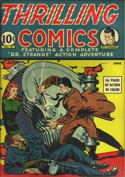 Thrilling Comics (1940) Issue #5 - Page 1