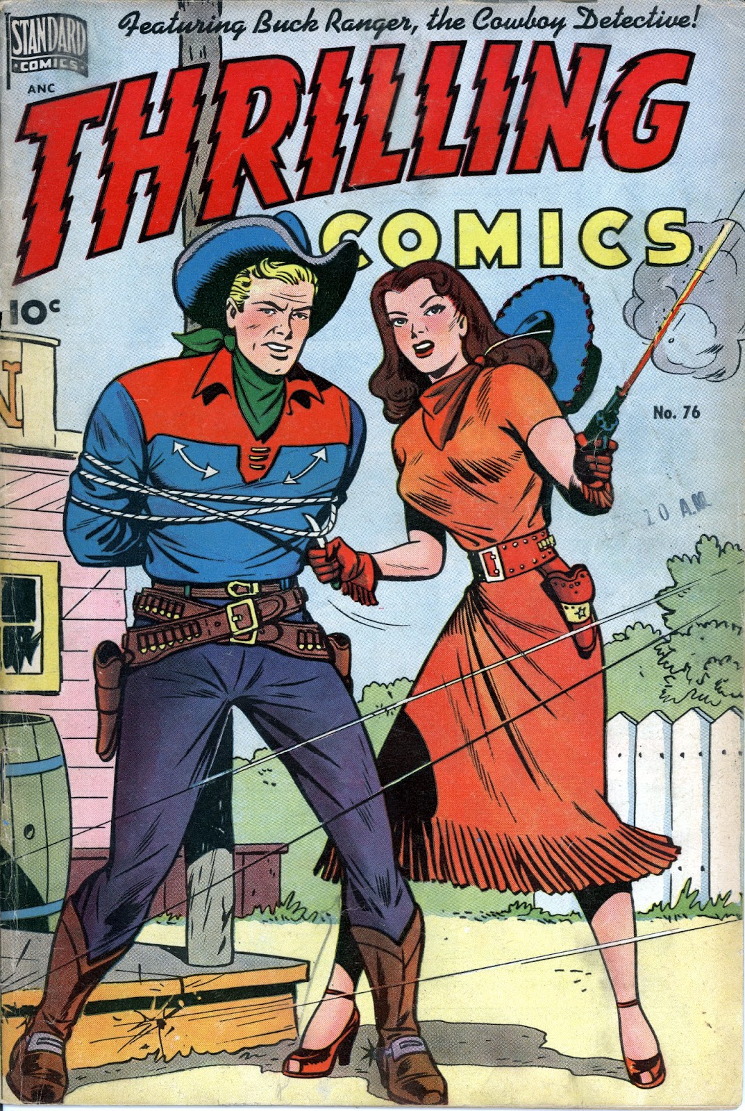 Thrilling Comics (1940) Issue #76 - Page 1