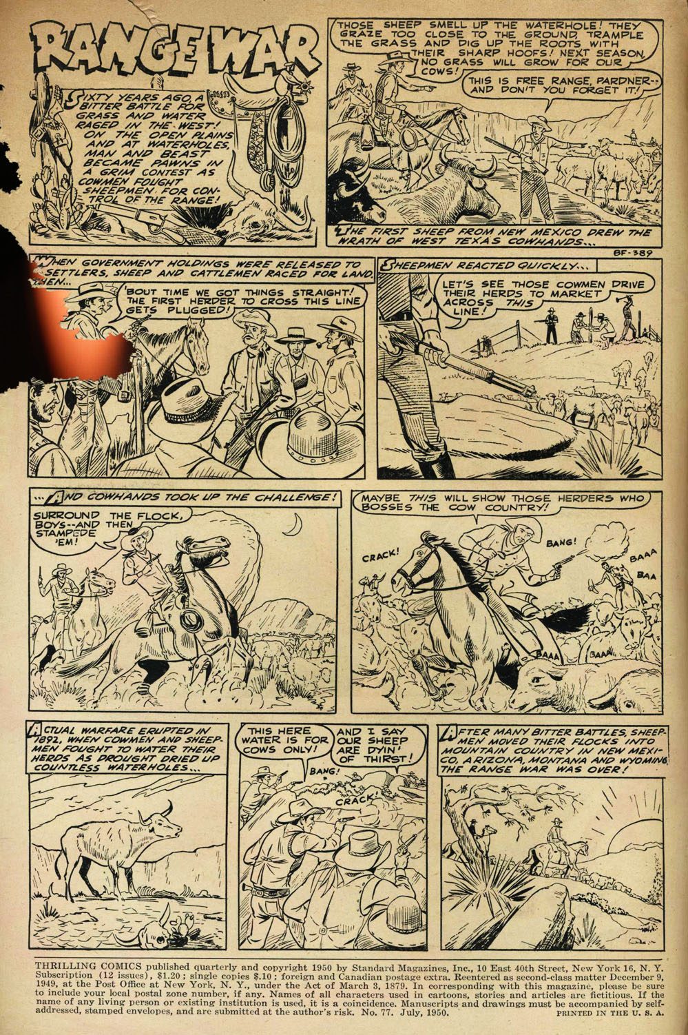 Thrilling Comics (1940) Issue #77 - Page 2