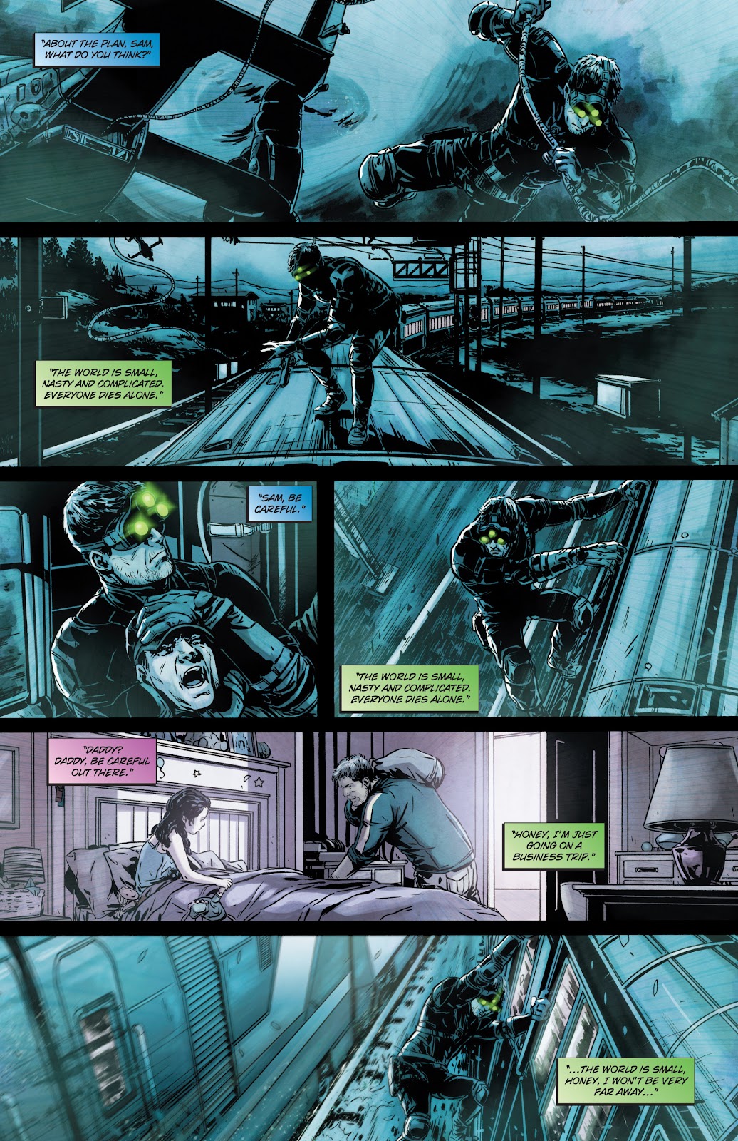Tom Clancy's Splinter Cell: Echoes  Issue #1 - Page 9