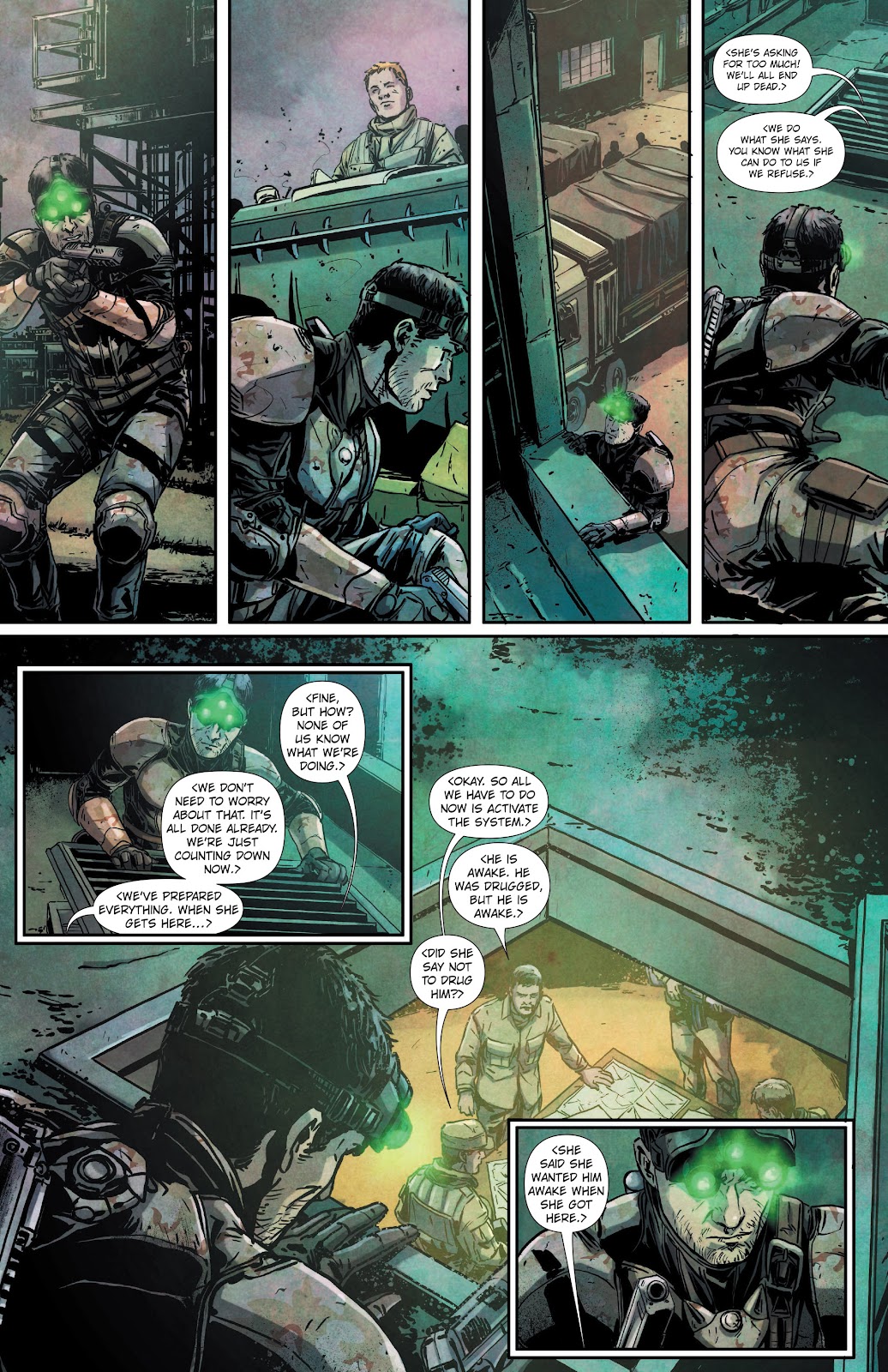 Tom Clancy's Splinter Cell: Echoes  Issue #3 - Page 16